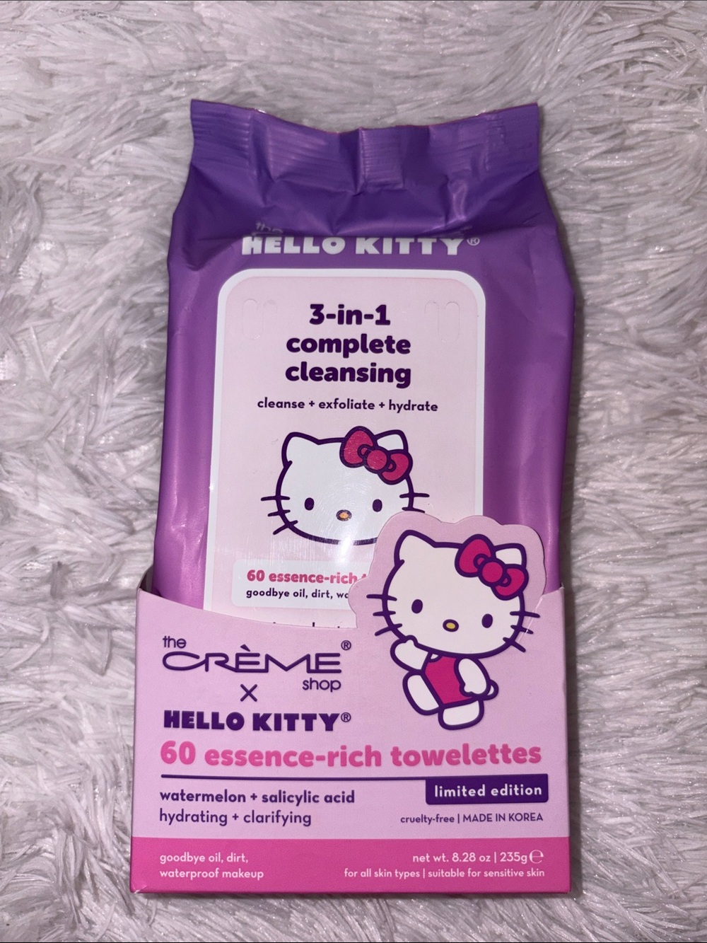 The Creme Shop x Hello Kitty Wipes